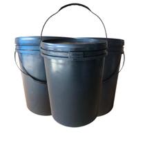 Balde Plastico 20 Litrosts - 3 Pçs