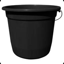 Balde Plástico 7 Litros Preto - Shangrila Balde Plástico 7 Litros Preto - Shangrila