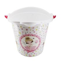 Balde plástico 8 litros bailarina Plasútil - PLASUTIL