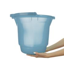 Balde Plástico Azul com Alça 15L Hydrus Sanremo