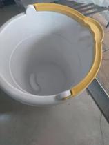 balde plástico branco - global plastic 15L