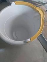 balde plástico branco - global plastic 15L