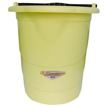 Balde Plástico Com Alça Anatómica 12 Litros Amarelo Balde Plástico Com Alça Anatómica 12 Litros Amarelo