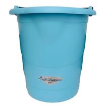 Balde Plástico Com Alça Anatómica 12 Litros Azul Balde Plástico Com Alça Anatómica 12 Litros Azul