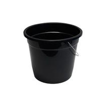 Balde Plástico Econômico Preto 15 Litros - Shangrila
