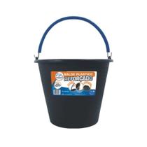 Balde Plastico Metasul Preto - 12lt