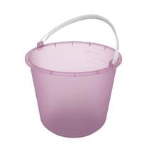 Balde Plástico Multi Lar Rosa Bebê 12 litros - Metasul Balde Plástico Multi Lar Rosa Bebê 12 litros - Metasul