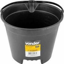 Balde plástico para concreto 12l - vonder