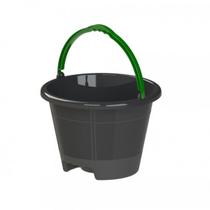 Balde Plástico Preto 12 Litros Carbografite