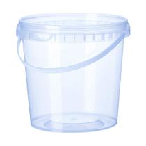 Balde Plastico Redondo com Tampa 05 Unidades Plastilânia Balde Plastico Redondo com Tampa 05 Unidades Plastilânia