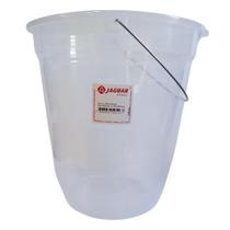 Balde Plástico Reforçado Transparente 13,5 Litros