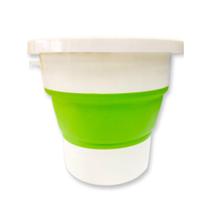 Balde Plástico Retrátil 10 Litros 2444071 Verde - Quanhe