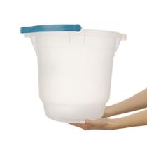 Balde Plástico Transparente com Alça 15L Hydrus Sanremo Balde Plástico Transparente com Alça 15L Hydrus Sanremo