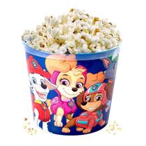 Balde Pote de Pipoca 2,1L Super Decorado Patrulha Canina Plasutil 17228