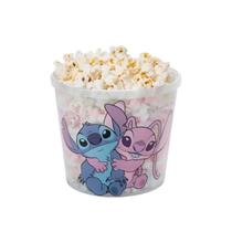 Balde Pote Pipoca Lilo Stitch Disney Ohana Plasútil Presente