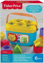 Balde Primeiros Blocos Fisher Price Ffc84
