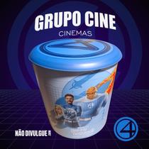 Balde Quarteto Fantástico de Cinema - GrupoCine - Grupo Cine