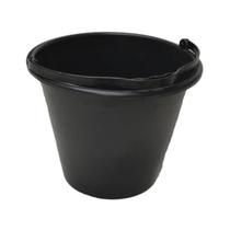 Balde Reforçado 12 Litros Plástico com Alça e Encaixe para Dedos Anatômico