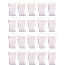 Balde Retangular Itros Plastico - 20 Pçs