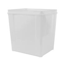 Balde retangular para sorvete e açaí 10 litros Balde retangular para sorvete e açaí 10 litros