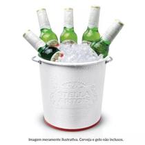 Balde reto stella artois alto relevo licenciado