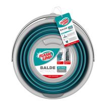 Balde Retrátil Flash Limp 10l