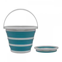 Balde Retratil Flash Limp Verde 10L - Ret3505