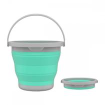 Balde Retratil Flash Limp Verde 5L - Ret3512