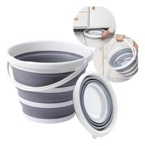 Balde Retrátil Sanfonado 10 Litros Dobravel Silicone Balde Retrátil Sanfonado 10 Litros Dobravel Silicone