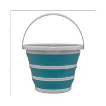 Balde Retrátil Verde Água 5L - FlashLimp Balde Retrátil Verde Água 5L - FlashLimp