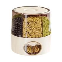 Balde Rotativo Para Armazenamento De Arroz, Tanque De Armazenamento De Grãos Doméstico, Caixa Selada Balde Rotativo Para Armazenamento De Arroz, Tanque De Armazenamento De Grãos Doméstico, Caixa Selada