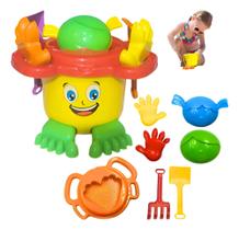 Balde Saca Areia Brinquedo De Praia Kit Baldinho Infantil Colorido / Variado Balde Saca Areia Brinquedo De Praia Kit Baldinho Infantil Colorido / Variado