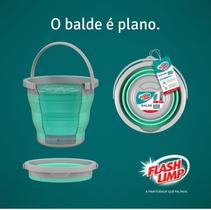 Balde Sanfonado Retrátil 05 Litros Original Flash Limp ret3512