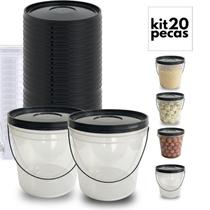 Balde Sergipe Transparente 3.2L - 20 Pçs