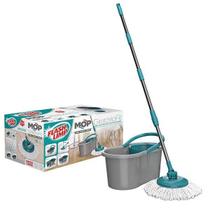 Balde Spin Mop 360 Com Esfregão FIT Completo e Refil - Flash Limp Balde Spin Mop 360 Com Esfregão FIT Completo e Refil - Flash Limp