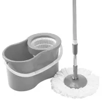Balde Spin Mop Centrifuga 3 Em 1 Profissional Para Limpeza Pesada, Pó E Sujeira Molhada - Clink Balde Spin Mop Centrifuga 3 Em 1 Profissional Para Limpeza Pesada, Pó E Sujeira Molhada - Clink