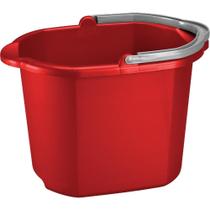 Balde Sterilite Vermelho de Plástico com Bico Duplo de 15 L Balde Sterilite Vermelho de Plástico com Bico Duplo de 15 L