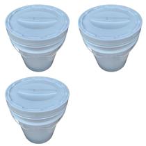 Balde Tampa De Rosquear Para Dia Dos Pais - Kit 3 Pçs