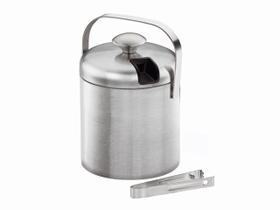 Balde Termico de Gelo Cosmos Tramontina em Aço Inox 2 Peças Balde Termico de Gelo Cosmos Tramontina em Aço Inox 2 Peças