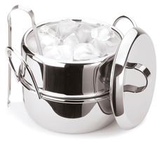 Balde Térmico Para Gelo Aço Inox com Tampa e Pinça 1L Forma Balde Térmico Para Gelo Aço Inox com Tampa e Pinça 1L Forma