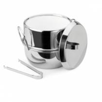 Balde termico para gelo com pinça 2,5 litros forma inox 802022-nq Balde termico para gelo com pinça 2,5 litros forma inox 802022-nq