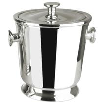 Balde Térmico Para Gelo Grande Prata Balde Térmico Para Gelo Grande Prata