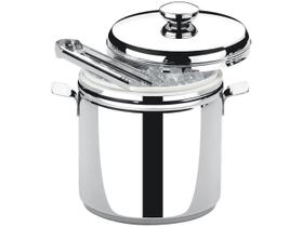 Balde Térmico para Gelo Inox Savoy c/ Pegador Brinox - 1074/100