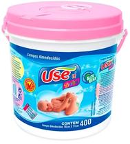 Balde Toalhas Umedecidas Use It Baby Com 400 Unidades Balde Toalhas Umedecidas Use It Baby Com 400 Unidades