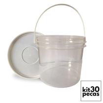Balde Transp 2.2L Alça Plast Industrial 30 Pçs