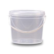 Balde Transparente 2.2L Para Uso Doméstico - Kit 10 Pçs Balde Transparente 2.2L Para Uso Doméstico - Kit 10 Pçs