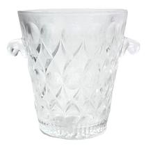 Balde vidro para gelo linha cristal 15,5x14cm - casa onze - (RUTMAR) CASA ONZE