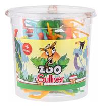 Balde Zoologico Com 36 Animais Coloridos Gulliver 1038 Balde Zoologico Com 36 Animais Coloridos Gulliver 1038