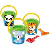 BALDINHO BABY ANIMAL brinquedo de praia animalzinho colorido divertido acessórios divplast