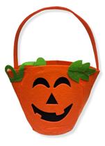 Baldinho De Feltro Doces E Travessuras Tema Festa Halloween